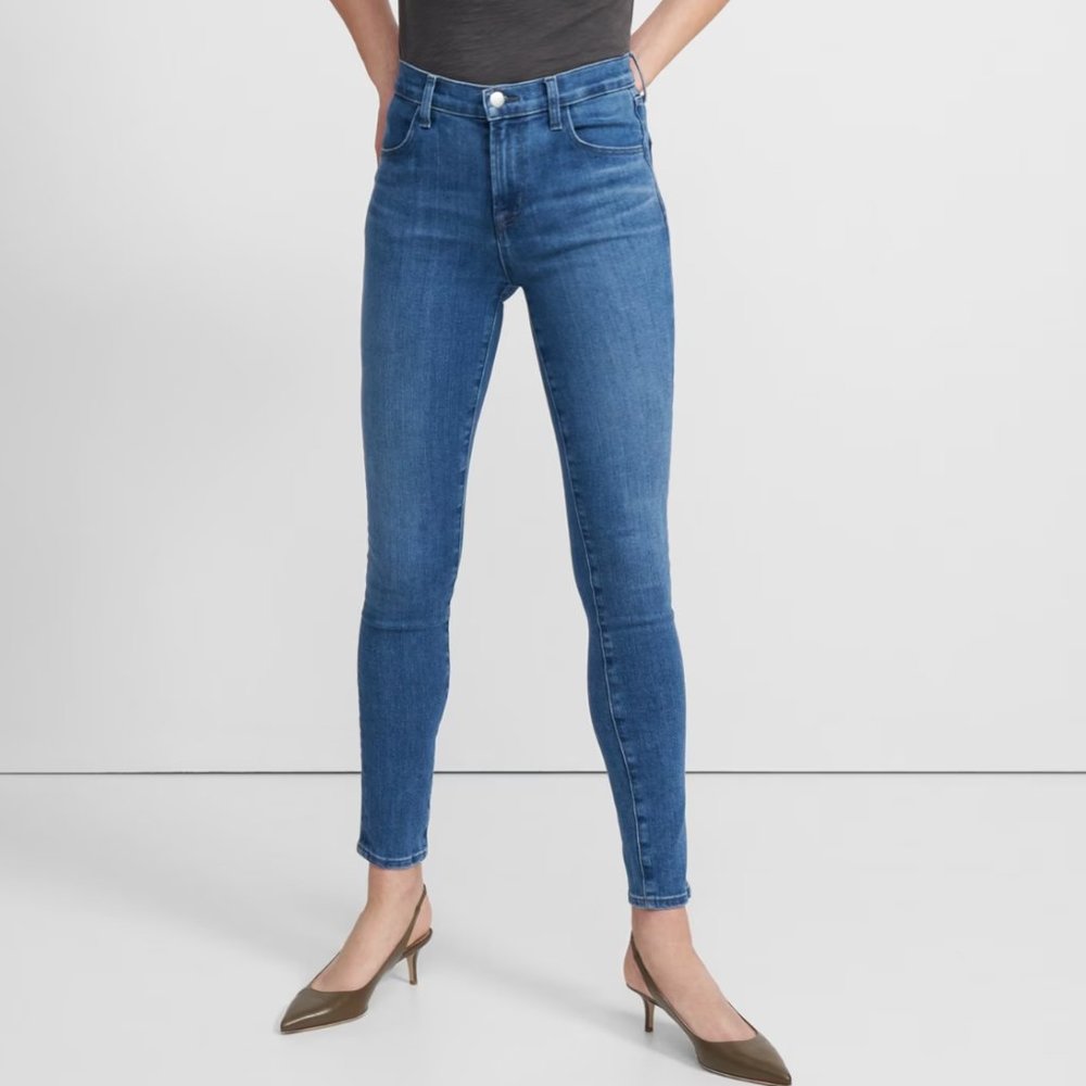 J Brand Maria skinny jean size 26 medium wash blue